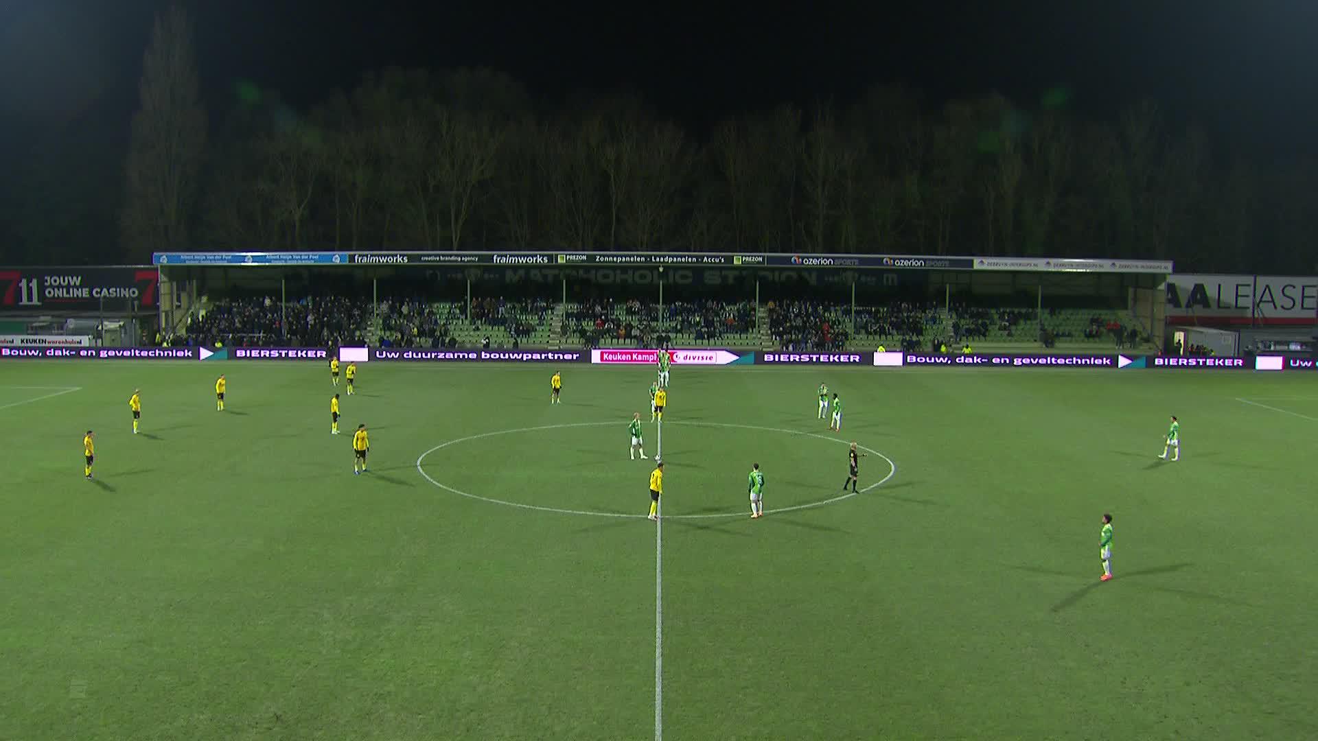 FC Dordrecht vs Roda JC Kerkrade